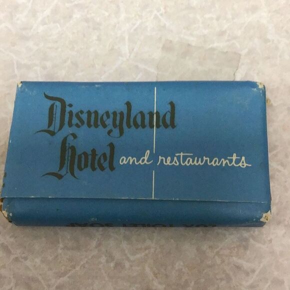 Disney Other - Opening year 1955 Disneyland, Hotel soap, bar